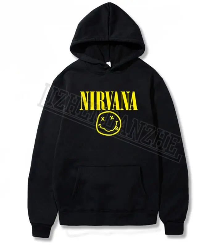 Nirvana модный бренд мужские толстовки весна-осень 2019 повседневные женские свитшоты
