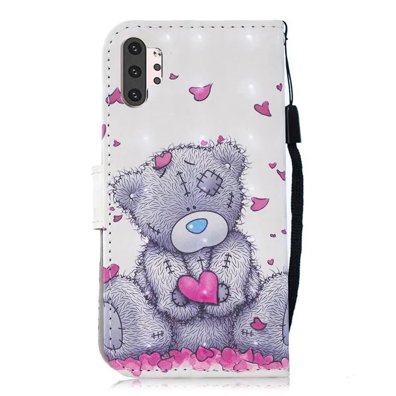 3D кожаный чехол-книжка с A50 A70 A40 A30 A20 A10 A80 A9 M10 M20 M30S чехол для samsung S9 S8 S10 J4 J6 Plus Note 10 Pro крышка