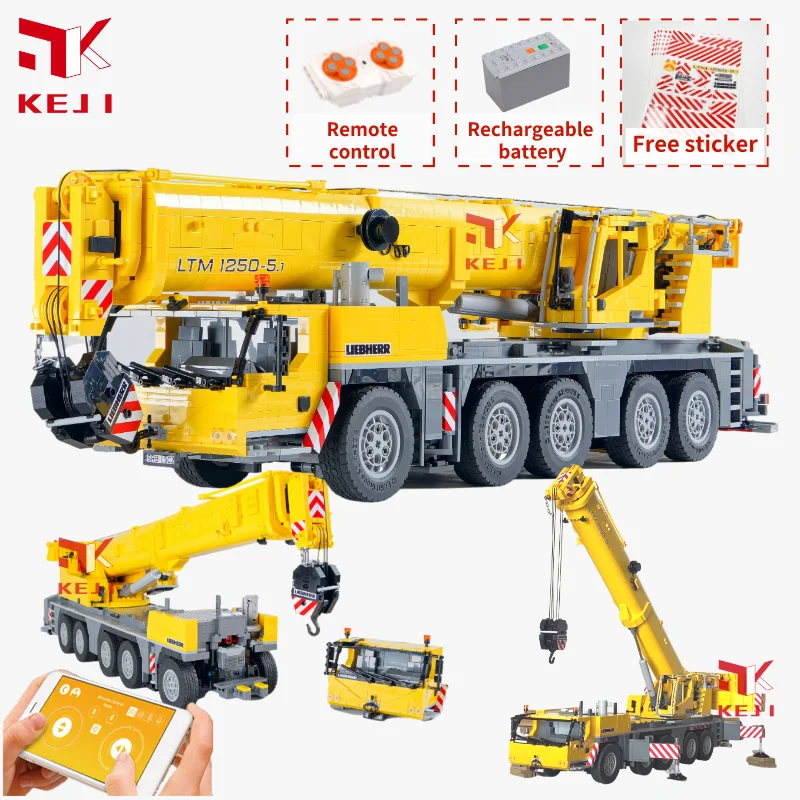 KEJI MOC-57421 Liebherr LTM1250 pengendali jarak jauh derek