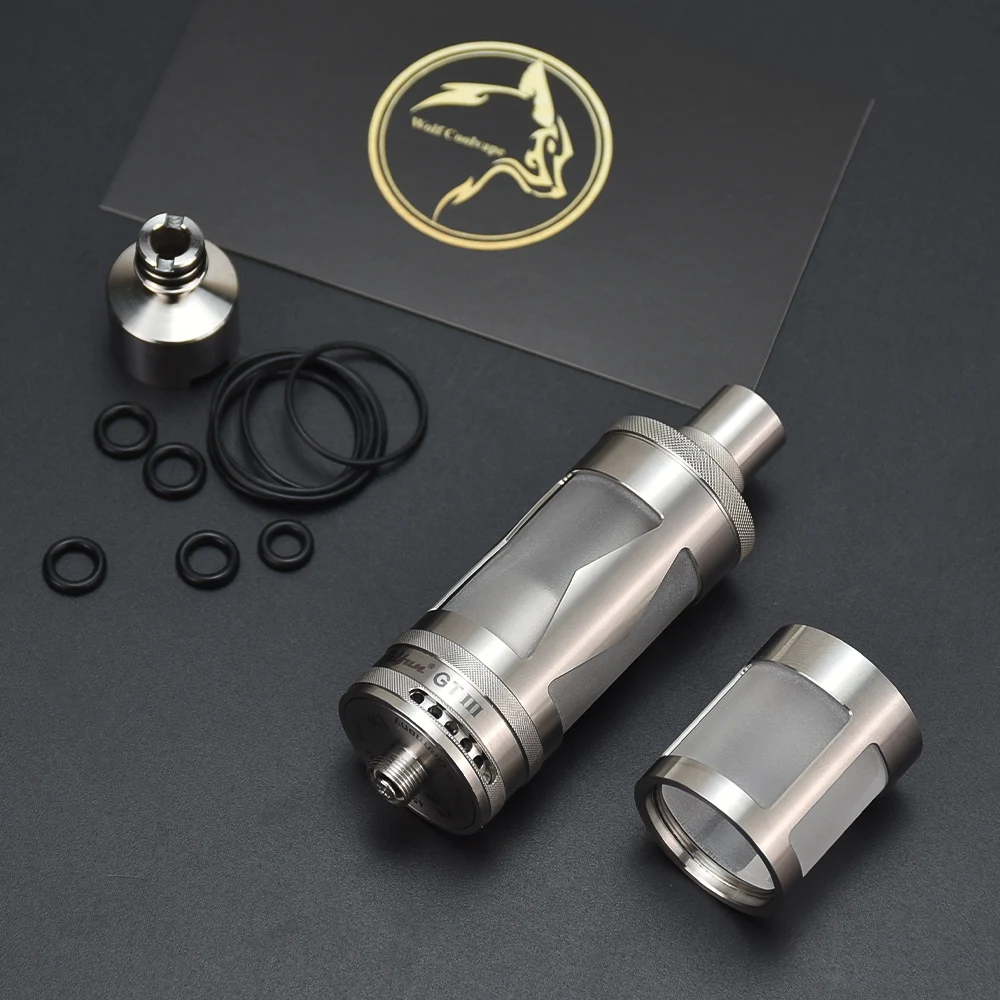 Испаритель для электронных сигарет YFTK 2021 Taifun GT III RTA 23 мм обслуживаемый резервуар