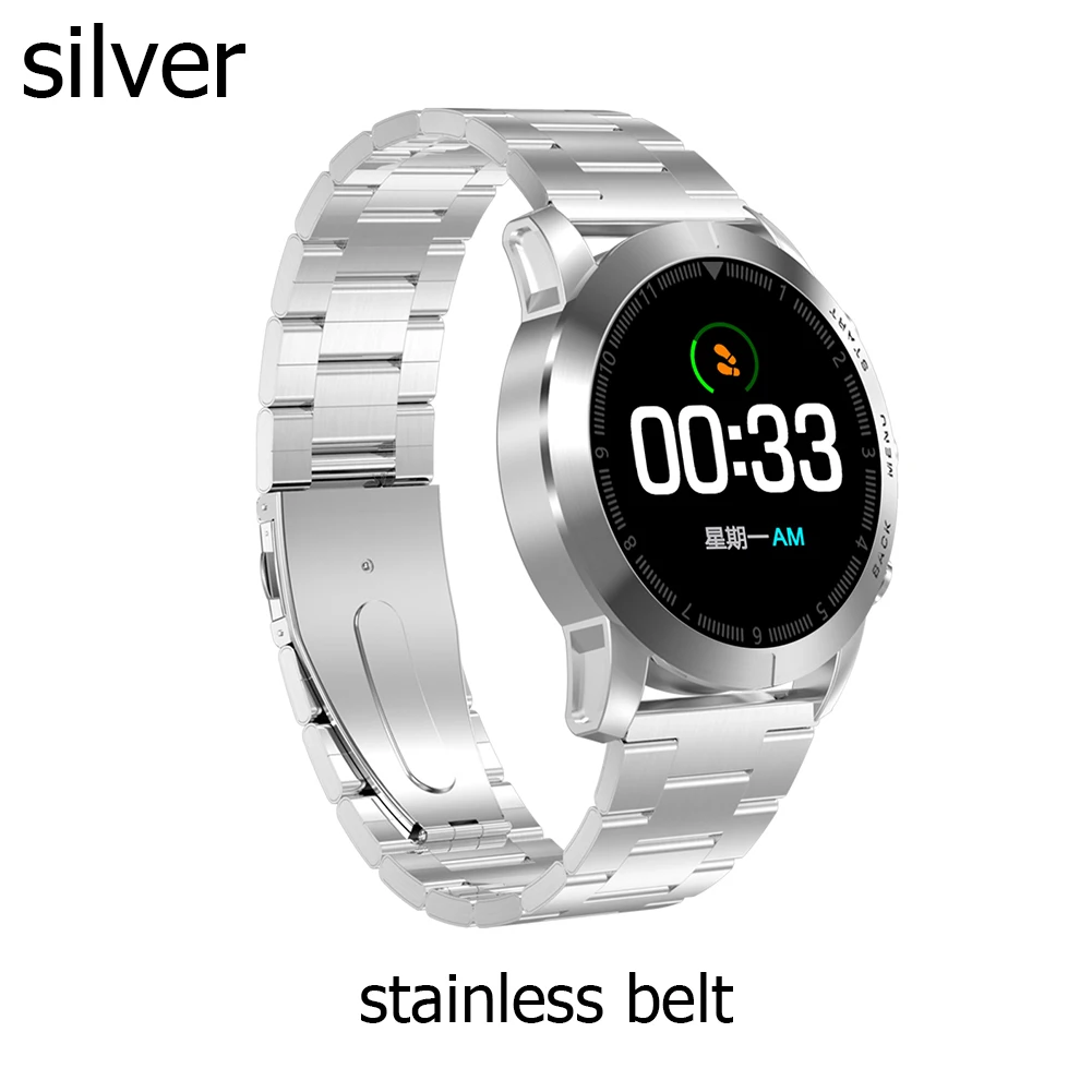 Смарт-часы S10 1,3 ''IP68 Водонепроницаемый Bluetooth 4,2 Smartwatch мониторинг сердечного ритма компас спортивные часы для Android iOS