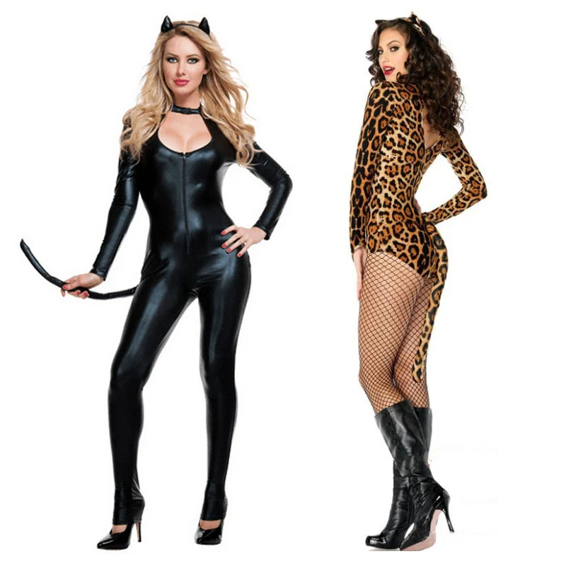Сексуальная Женщина-кошка, кожаный костюм для выступлений, костюм для косплея, униформа для искушения, для танцев на шесте, наряд для ночного клуба