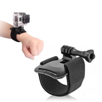 

Black Wrist Strap for Gopro Hero 7 8 6 5 Black Session Xiaomi Yi 4K SJCAM SJ4000 Hand Strap Mount Go Pro 7 5 for DJI Osmo Cam