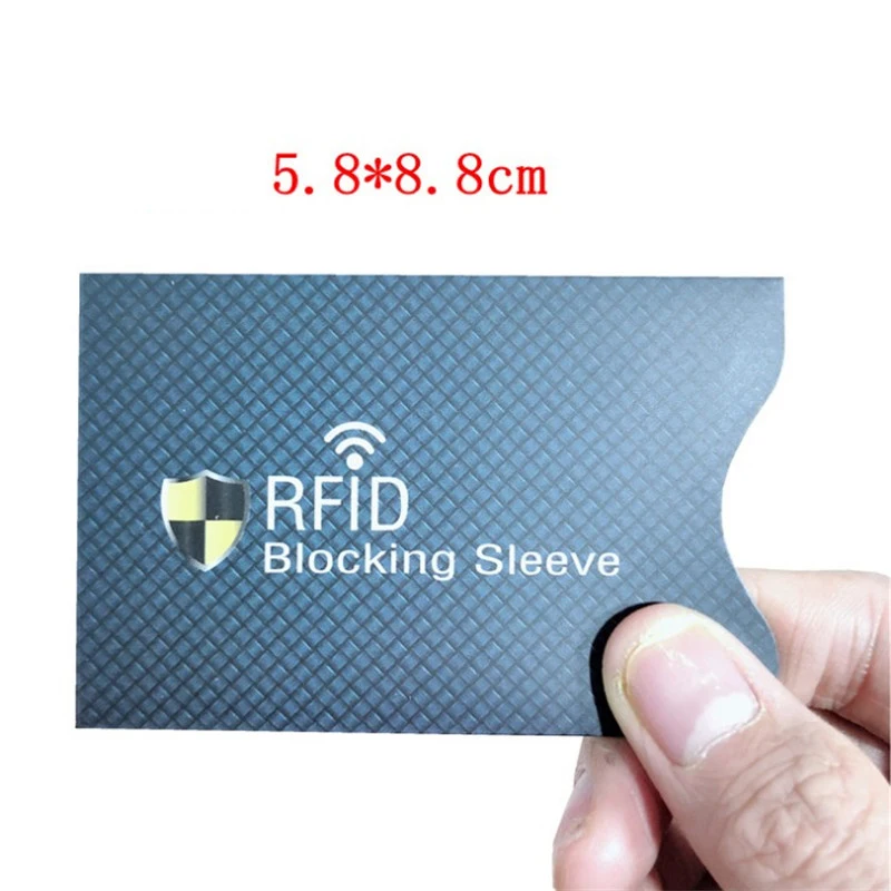 5 шт., защита от кражи для RFID, защита для кредитных карт, блокировка, держатель для карт, рукав, кожаный чехол, Защита, Чехол для банковских карт, новинка