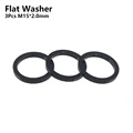 3Pcs M15x2mm Flat