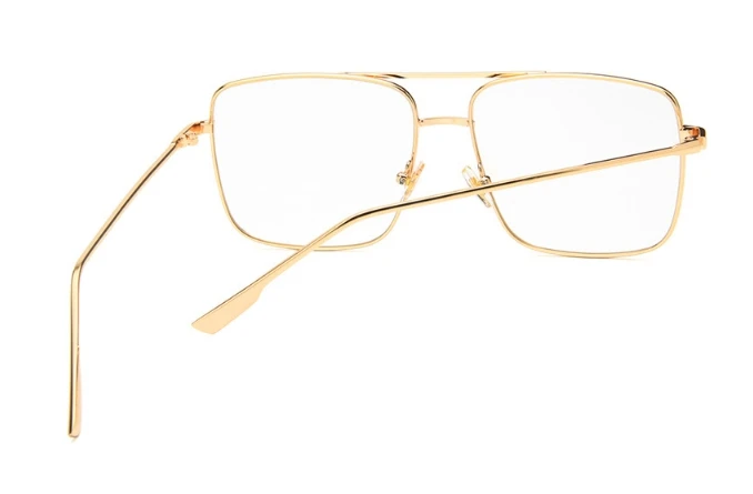 47111 квадратные Простые ретро солнцезащитные очки для мужчин и женщин модные UV400 очки