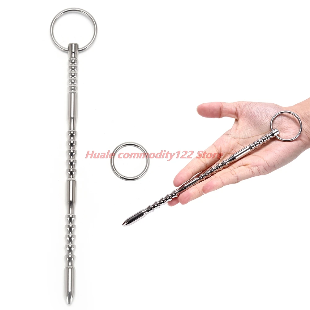 210mm Stainless Steel Chastity Urethral Dilators Urethral sound Sounding Penis Plug Stretching Sounds Fetish Sex Toys