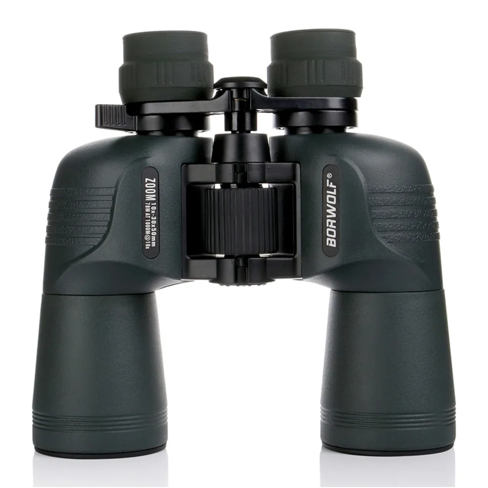 

10-30X50 Binoculars High Power Telescope HD Light Night Vision Bak4 Prism Professional Zoom Powerful for Hunting Bird Watching