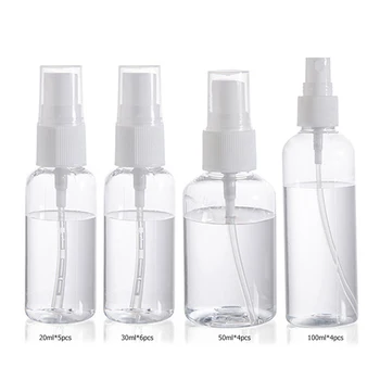

Mini Cosmetic Perfume Bottles Portable Transparent Plastic Empty Spray Bottle Professional New Travel Points Bottling