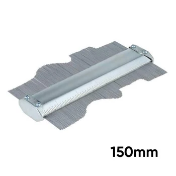 

1xMetal Profile Gauge High Accuracy 125/150mm Contour Guage Flooring Tiling