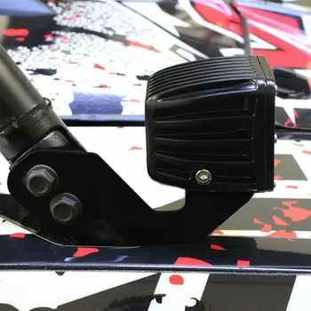 

Car Modification Below Roof Pillar LED Light Pod Mount Brackets RZR XP 1000 900S E7CA