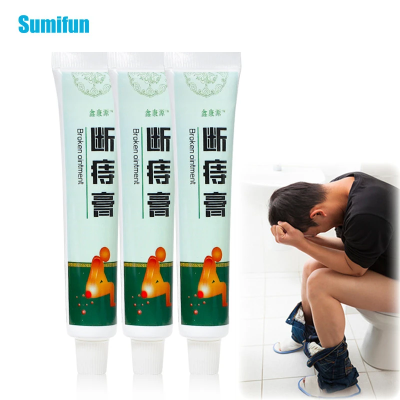 1 3pcs Hemorrhoid Ointment Treat Anal Fissure Mixed Internal External