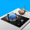 Gas Stove Desktop Embedded 3D Combustion Technology Flameout Protection  Nine Hole Flame Household Cooking Single Stove 4