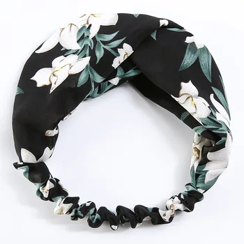 Ladies Hair Bands Girl Woman Headband Sport Makeup Turban Elastic Designer Made Of Summer for Bandanas Fashion Accessories 2021 3