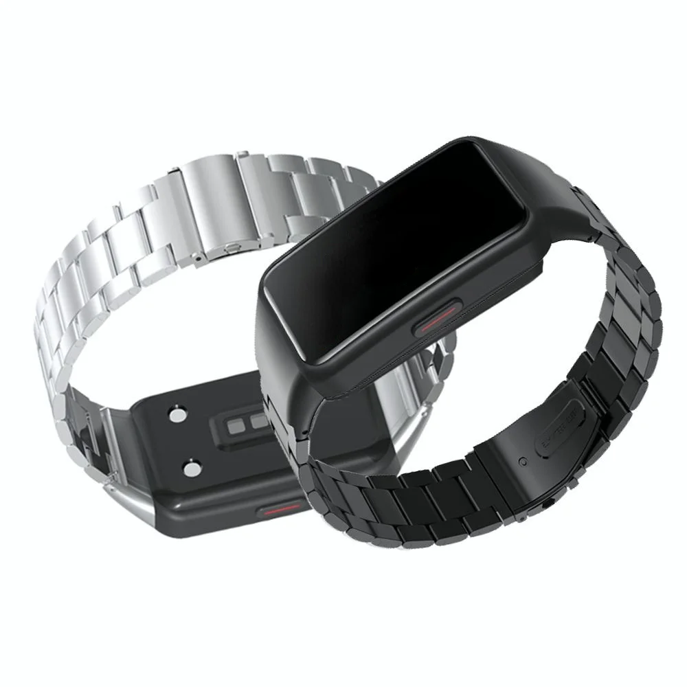 

Metal strap For Huawei band 6 Honor Band 6 Stainless steel smart bracelet replacement wristband For Huawei band 6 Pro Correa