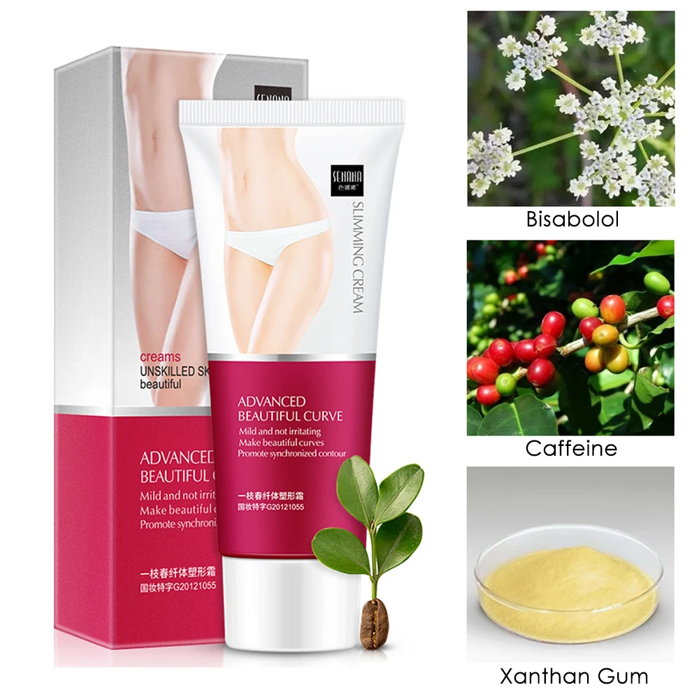 Caffeine Burn Cream Body Slimming Cream Weight Loss Slim Cream Anti Cellulite Fat Effective Body Shaping Beautiful Curve Firming