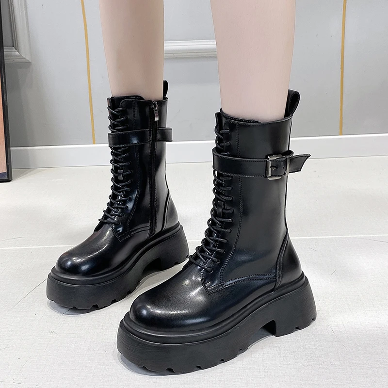 Boots Designer Chunky Ankle Women 