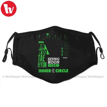 

Winner Kpop Mouth Face Mask WINNER Collage Facial Mask Fashion Funny with 2 Filters for Adult