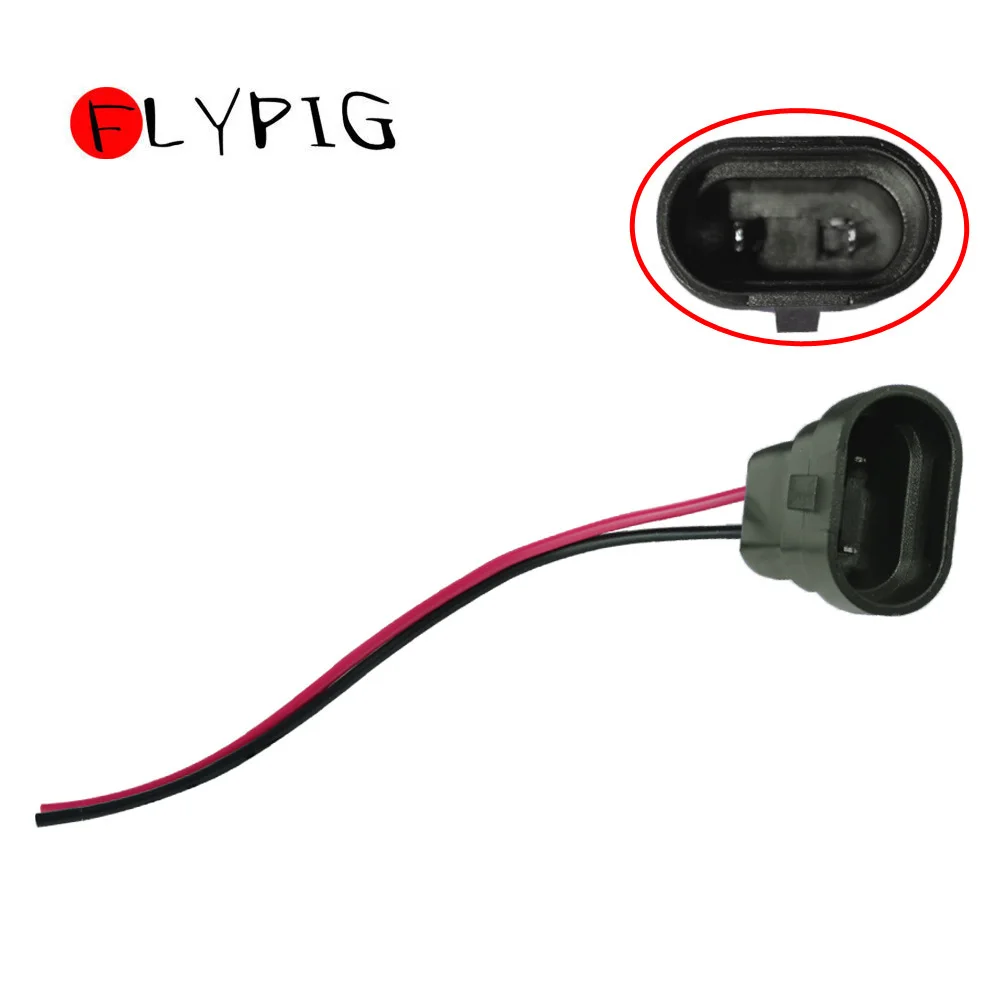 

FLYPIG New 9006/9005 HB4 Fog Light Male Pre-wired Connector Plug Harness Universal