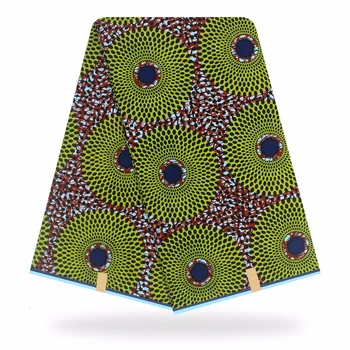 

ankara fabric original real wax 2019 high quality new african print fabric tissue african 100% cotton 6 yards of wax fabric