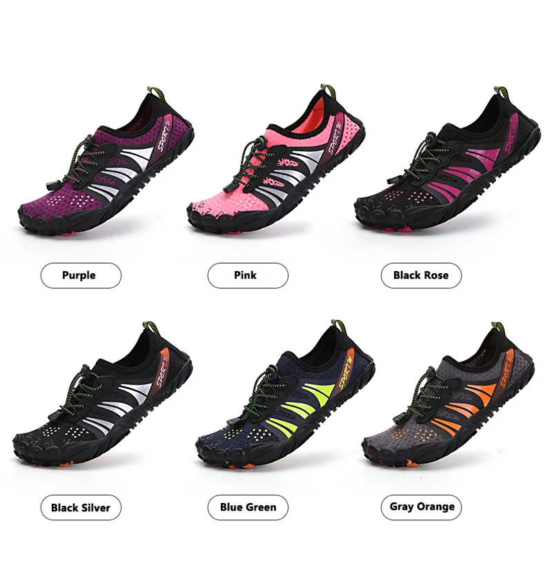 Summer Non slip Hiking Shoes Men Waterproof Quick Dry Aqua Sneakers