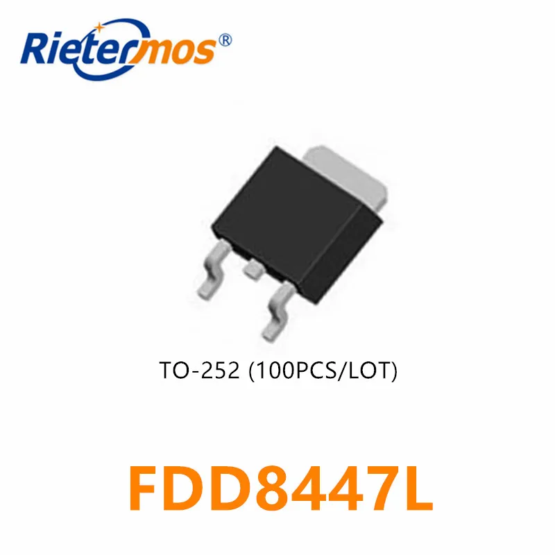 500 шт N-CHANNEL 40V FDD8447L FDD8447 D8447 8447 TO252 высокое качество | Электроника