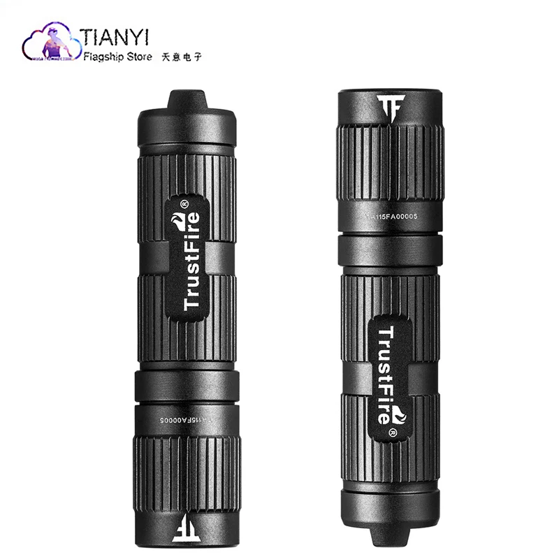 

Key Chain Light Lamp Waterproof IPX4 For Home LED Torch MINI3 CA18-3X 350 Lumens EDC LED Flashlight (1xAAA/1x10440)