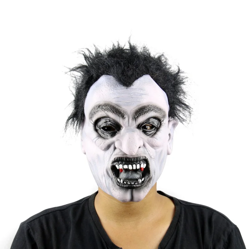 Страшная маска для хэллоуина, страшные вечерние платья с привидениями, инструмент для побега, кровавый страшный головной убор, макияж, праздничные аксессуары, декор - Цвет: 8