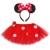Baby Girls Minnie Tutu Юбка Наряд Дети Пушистые Танцевальные Пачки с бантом Оголовье Малыш Девушка Новый Год Костюм для Дня Рождения