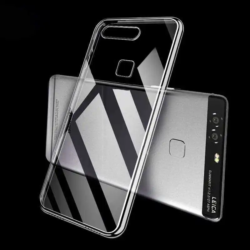 Ультратонкий Прозрачный мягкий чехол из ТПУ для Huawei P9 Lite Mini P8 2017 сотового