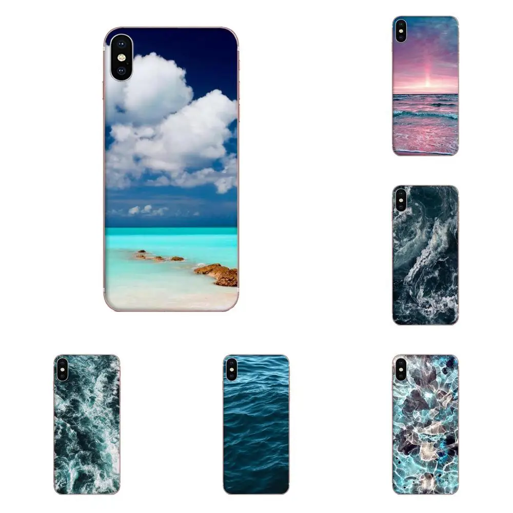 Мягкий чехол из ТПУ с рисунком для телефона HTC U11 Life Capa Plus U 11 U12 Пляжная волна
