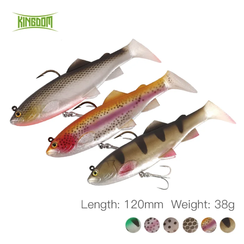 Silicone Fishing Lures Trout Soft Lure Pike Soft Trout Swimbait