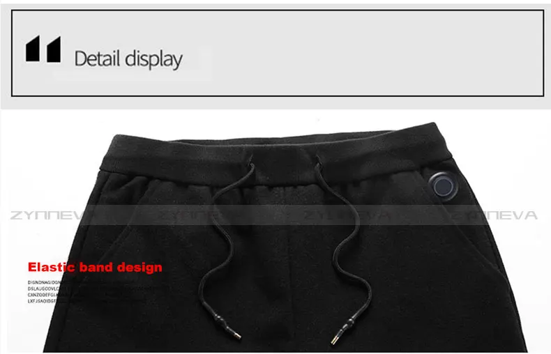 ZYNNEVA уличные теплые штаны зимние мужские и женские хлопковые эластичные штаны с подогревом с зарядкой от USB Графен Смарт походные брюки GC5123
