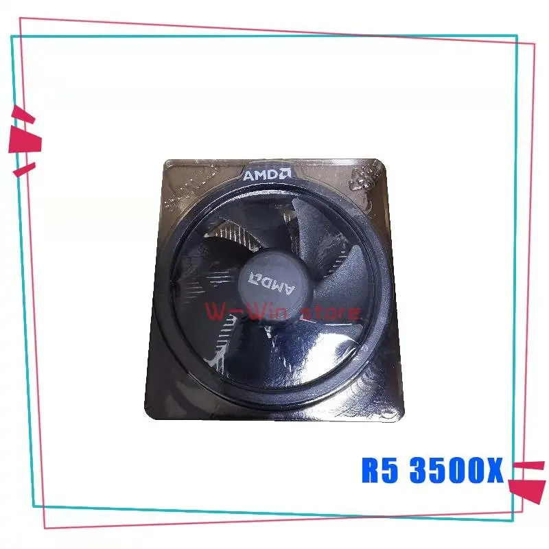 Процессор AMD Ryzen 5 3500X R5 3500X3,6 GHz шестиядерный процессор 7NM 65W L3 = 32M 100-000000158 Socket AM4 с охлаждающим вентилятором