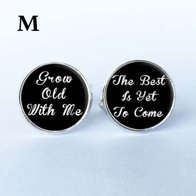 Round Black Cufflinks Clip Shirt Cuff Link Button Bride Best Man Groom Usher Father of the Groom Bride for Wedding Party