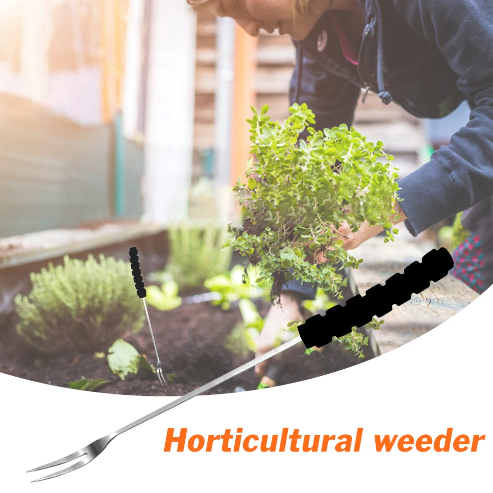 Sponge Handle Stainless Steel Garden Weeder Hand Weeding Removal Cutter Dandelion Puller Tool Multifunction Weeder Transplant photo