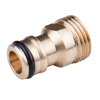 

External Teeth Nipple Type Full Copper Connector 1/2 External Connector Car Wash ConnectorKitchen Faucet, Garden Hose Connector