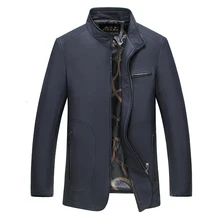 Куртка из натуральной кожи, овчина, пальто для мужчин, Весенняя осенняя куртка, Мужская уличная куртка, блейзер, пальто размера плюс, Chaqueta Hombre MY1771