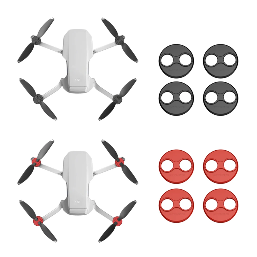 

4PCS Motor Cover Cap for DJI Mavic Mini Drone Dust-proof Engine Protector Guard Protective Accessory Aluminium Light Slip-over