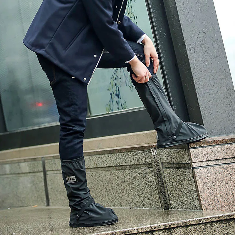 Skup Dorośli wodoodporne antypoślizgowe buty wielokrotnego użytku obudowa ochronna Outdoor Sports na kemping, wyprawę, rower obuwie z taśma odblaskowa