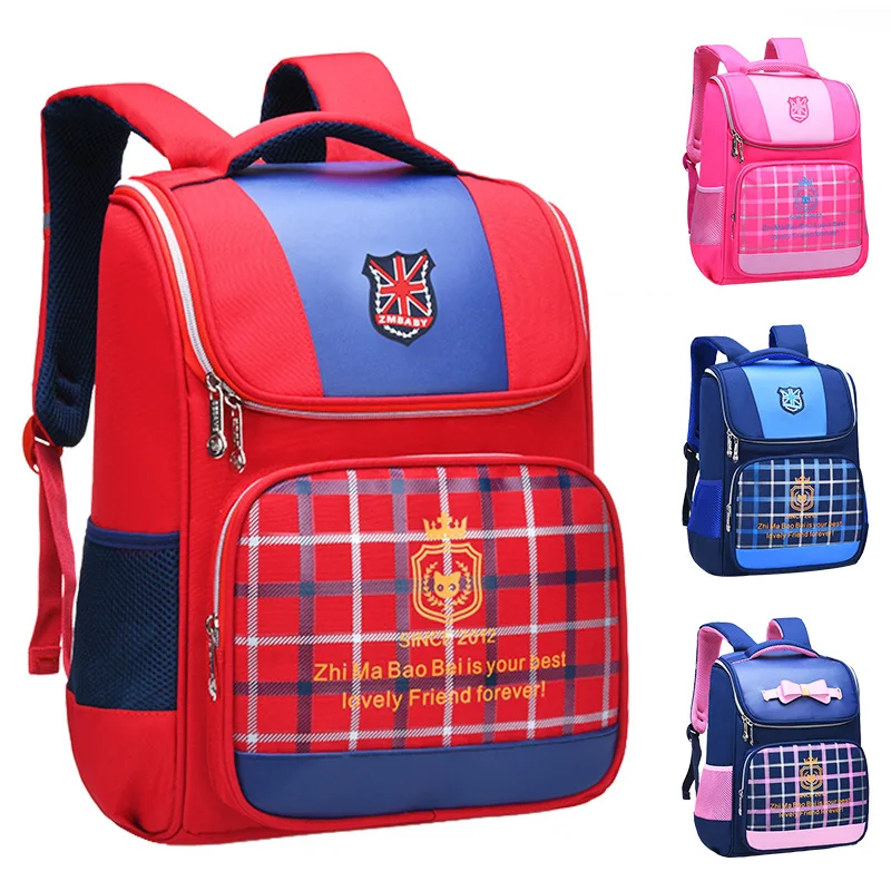 

Zhi ma bao bei Children England Primary School School Bag 3-6 Grade New Style Cute Princess Bow Women's Doubles Shoulder Bag