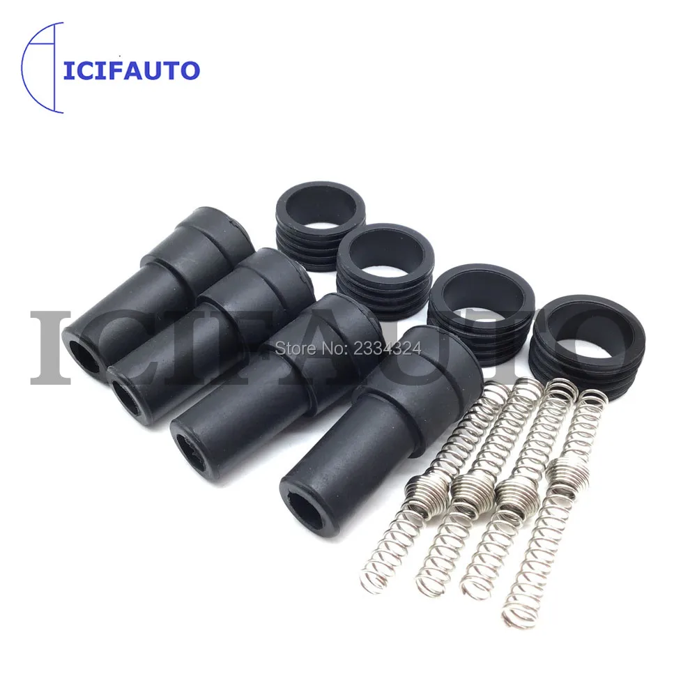 Ignition Coils Rubber Boot Pack With Spring For Opel Vauxhal Holden