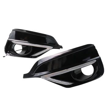 

2Pcs for Honda Fit 2018-2019 with Yellow Daytime Running Lights