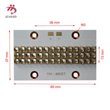 УФ светодиодный модуль сращивания forUV планшетный принтер мебель УФ лак для выпечки сухой отверждения УФ светодиодный светильник 6565 чип 60*37 мм