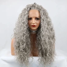 Perruque Lace Front Wig malaisienne grise – Iseey Hair, perruques cheveux humains, perruques Lace Front Wig, perruques cheveux humains, boucles malaisiennes, pour femmes