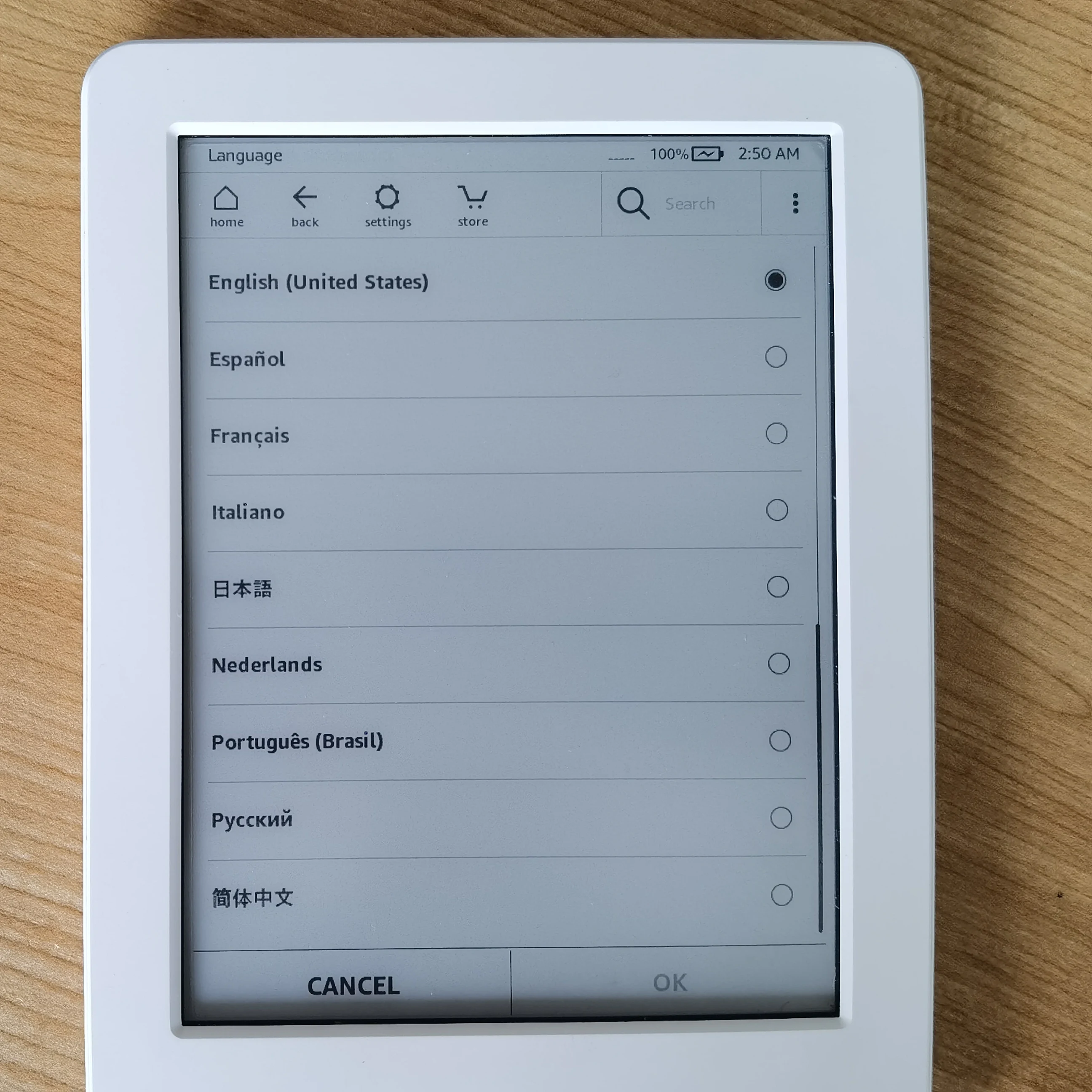 Электронная книга kindle 8 поколения 2016 белая электронная устройство для чтения