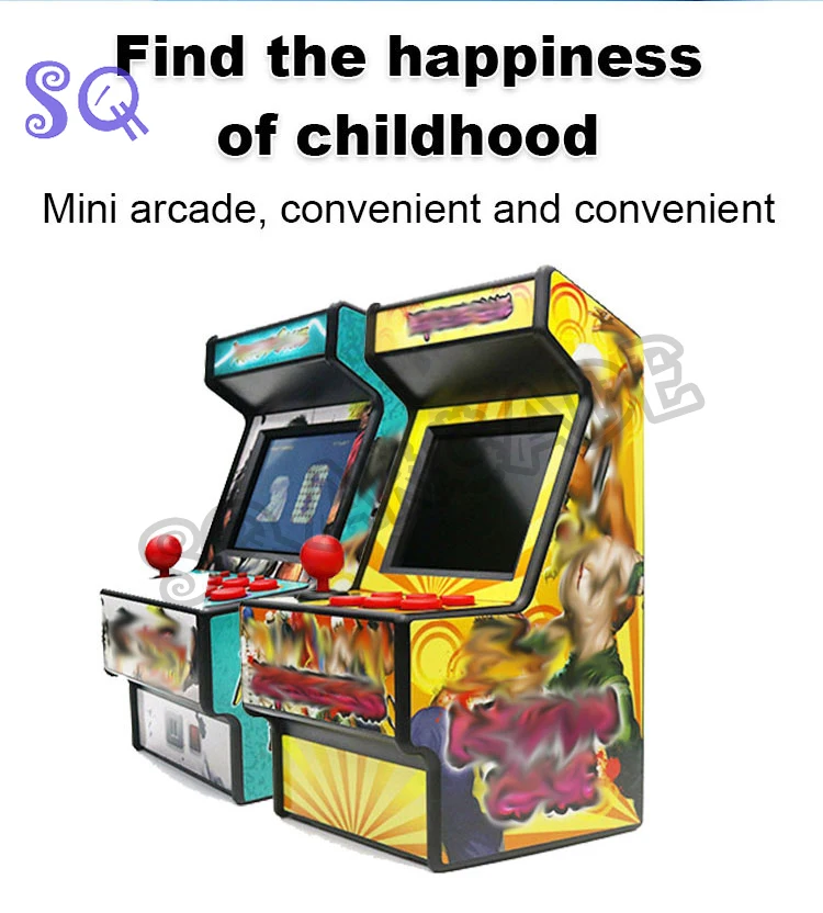 レトロミニアーケード New Mini Arcade Game Machine 16bit For 156 In 1 Games
