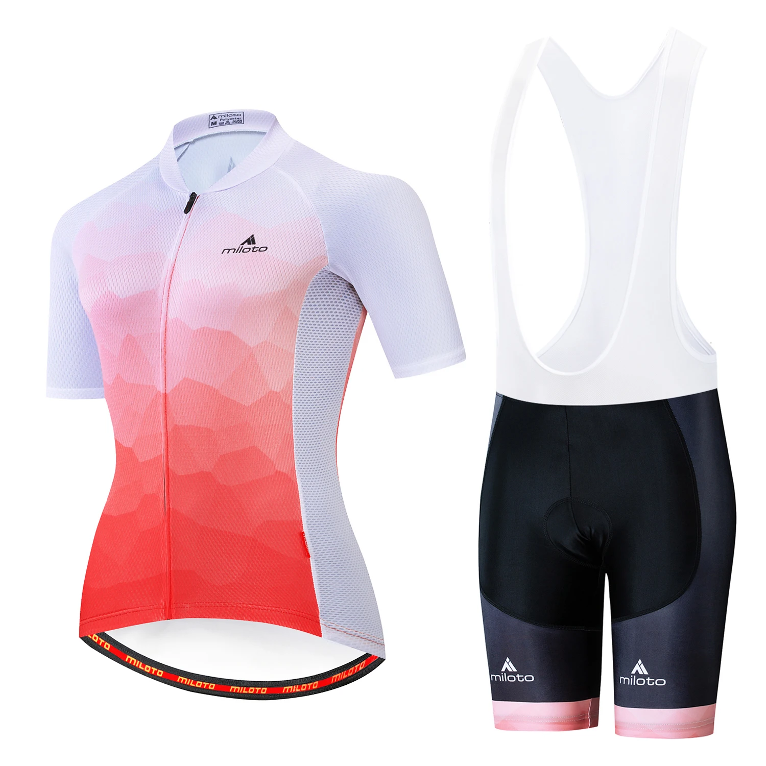 miloto-women's-short-sleeve-cycling-jersey-with-bib-shorts-bike-breathable-sports-patterned-mountain-bike-mtb-road-clothing-sets
