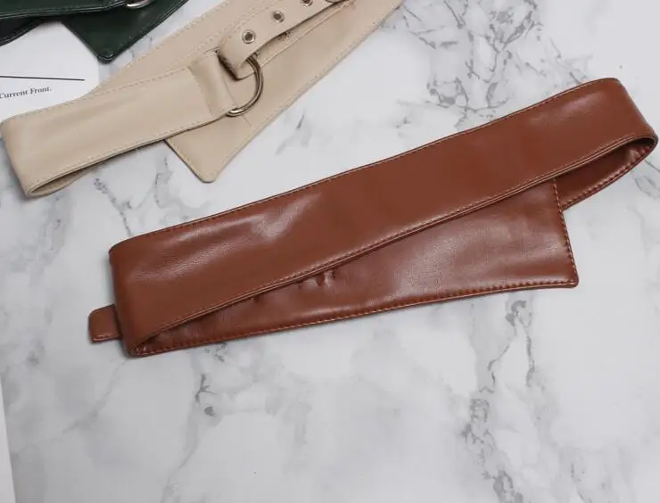 Женский подиумный модный пояс из искусственной кожи, женское платье, корсеты, пояс, ремни, украшение, широкий пояс R2404