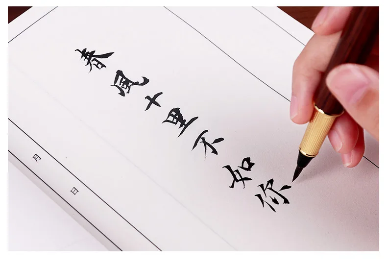 Liupintang Soft Bristle Beautiful Brush-Ink Soft Head Pen-type Brush Langhao Small Regular Script Calligraphy Pen Art Pen